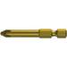 851/4 Series Aviation Phillips Head Power Bit for 1/4" Hex Drive, #0 x 2" Long